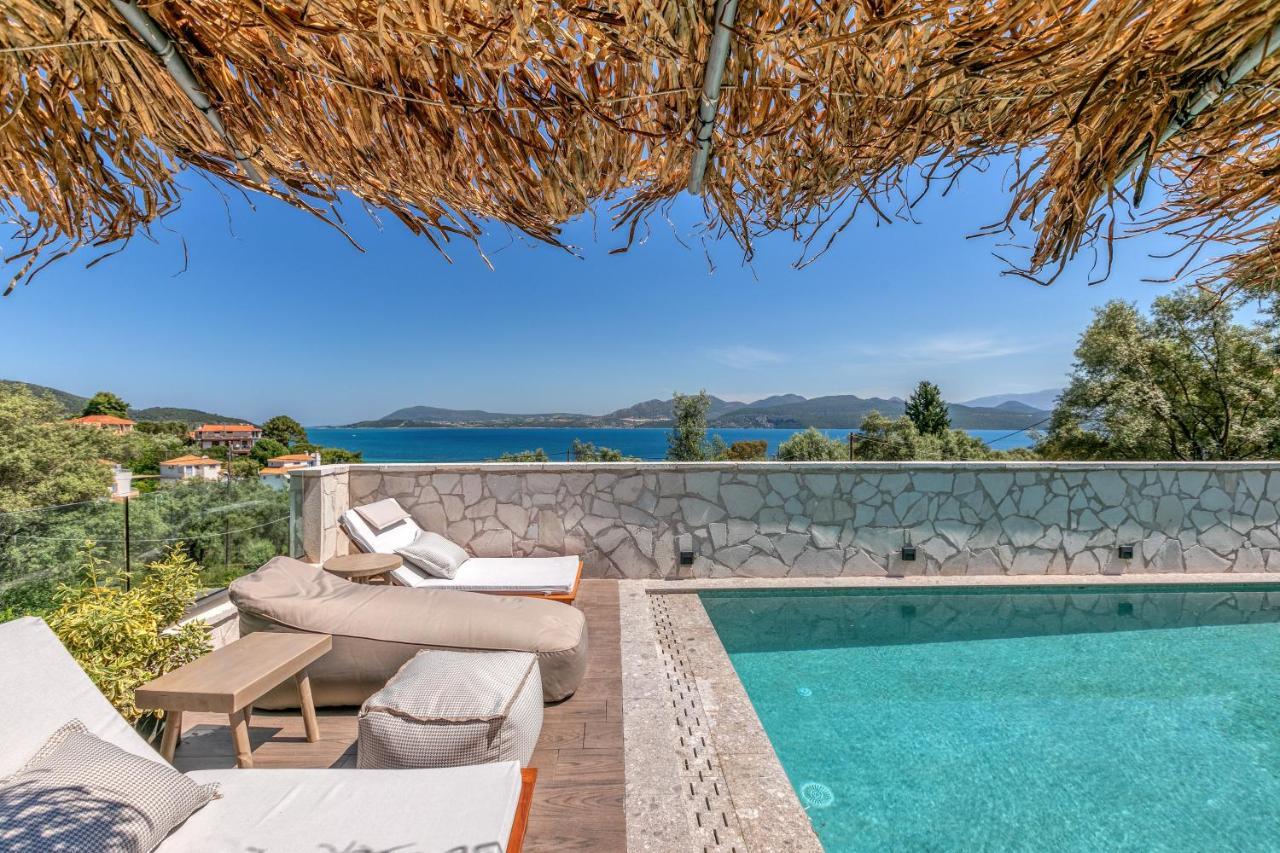 White Rock Villas Nikiana Bagian luar foto